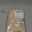 Pureegg Rectangle Table Cloth 60" x 84"  Durable Polyester Tablecloth Offers Reusable & Washable Protection, Ideal for Outdoor Party, Picnic, Wedding, Banquet and Birthday, Beige