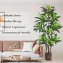 Artificial Dracaena Tree 7FT - Large Faux Plant Indoor Tree with 171 Leaves & 9 Heads, 84" Tall Fake Tropical Plant Potted Artificial Floor Plant Trees for Home Living Room Porch Office Decor