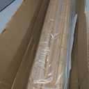 LazBlinds Cordless Bamboo Roman Shades, Light Filtering Window Treatment, Roll Up Bamboo Blinds for Windows, 33'' W x 60'' H