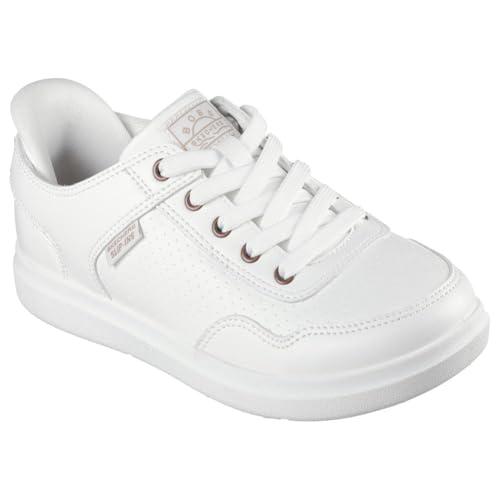 Skechers Women's Hands Free Slip-Ins Bobs D'Vine-So Flattered Sneaker, White, 7.5