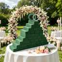 40 Pcs Floral Foam Blocks Dry with Green & Clear Floral Tape