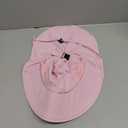 Camptrace Toddler Kids Sun Hats with Neck Flap UPF 50+ UV Protection Wide Rigid Brim Boys Girls Beach Swim Sunhat (Pink, M)
