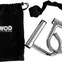 WODFitters Home Gym Handles - Portable Home Gym Workout Equipment for Resistance Bands - Full Body Workout Kit for Home and Travel - KX10 Handle Set (No Bands)