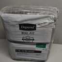 Depend Real Fit Adult Diapers, Incontinence Underwear for Men, Disposable, Maximum Absorbency, Large/Extra Large, Black, 68 Count