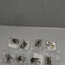 Amerock BPR8704G9 | Cabinet Hinge | 1/2 in (13 mm) Overlay Double Demountable | Sterling Nickel | Kitchen Cabinet Door Hinge, Functional Hardware