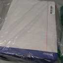 Ampad 20322 Perforated Writing Pad, 8 1/2 x 11 3/4, White, 50 Sheets (Pack of 12)