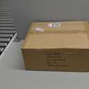 Anniper Bakers Rack with Foldable Basket, Large 4 Tiers Coffee Bar Station, Kitchen Microwave Stand with Storage, Metal Shelf Rack for Living Room, Office, Garage (Rustic Brown)