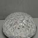 DAKASON LED Ceiling Light Fixture Flush Mount, Crystal Chandelier Modern Ceiling Light for Kitchen, Hallway, Living Room, Foyer, Closet, 12In 15W 1640LM, 3/4/5000K CCT Selectable, Dimmable