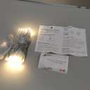 JMEXSUSS 100 LED String Lights Indoor Bedroom, 8 Modes Warm White Christmas Lights Plug in, 33ft Connectable Room Fairy Twinkle Light Outdoor for Mirror Room Home Garden Xmas Tree