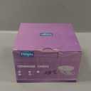 Elzrghs Commode Liners for Bedside Commode, Portable Toilet, Bed Pan, 100 Count Lavender Scented Disposable Potty Chair Liners