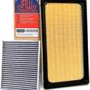 OIFILLIO Engine Cabin Air Filter Kit for 2020-2025 Corolla, 2022-2025 Corolla Cross | NOT FOR HYBRID | CHR, Replaces OEM 17801-77050, 87139-58010