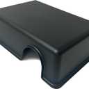 12in Durable Large Reptile Hide, Ball Python Hide, Leopard Gecko Hide, Bearded Dragon Hide, Easy to Clean Reptile Hides Cave for Tank, Snake Hide Large Enclosure (12" x 8.3" x 2.8" X-Large) (Black)