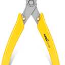 KATA 5.5 Inch Stainless Steel Wire Cutter Micro Flush Cutters, Precision Side Cutter Plier Sprue Cutting Snip for Electronics, Jewelry Making, Metal Wire Cutter, Crafting