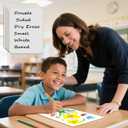 2 x Small White Board, Dry Erase LapBoards 9''x 12'' Mini White Board Double Sided Portable LapBoards for Students Teachers School Supplies (2 Boards)