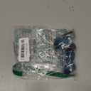 5PCS Office Chair Bell Glides 30mm Replacement Swivel Caster Wheels to Fixed Stationary Foot, stem Dia 7/16"(11mm) fit Most Office Chair