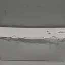 Estelar Textiler Brown and Greyish White Ombre Blackout Curtains 45 Inch Length 2 Panels, Full Room Darkening Gradient Drapes for Kitchen, Thermal Insulated Grommet Short Curtains for Bathroom,42Wx45L