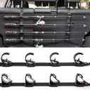 OJYDOIIIY Fishing Rod Racks for Car, 4-Rod or Combos Capacity Rod Holder for Car,SUV,Truck Front or Rear Seats