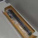 GXOACKJ Curtain Rods for windows 32-48 inch, 5/8 inch Decorative Curtain Rod Set, Matte Black Splicing Heavy Duty Metal Curtain Rod with Brackets