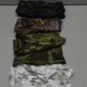 4 Pieces Camo Balaclava Ski Mask Sun Protection Hood Face Cover Full Head Mask for Men and Women for Hunting Fishing