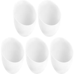 Tofficu 5-Pack Horseshoe Plastic Lampshades 5.34X4.32X1.97 Inch Replacement Lamp Covers for Floor and Table Lamps Home and Holiday Lighting