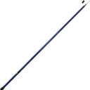 Anley 10Ft Telescopic Flagpole - Retractable Fiberglass Outdoor Telescoping flag pole - Reinforced Twist-to-tighten Section & Clip Hook Top - Lightweight Durable Pole (Blue)