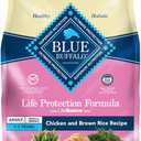 Blue Buffalo Life Protection Formula Adult Small Breed Dry Dog Food, Supports High Energy Needs, Made with Natural Ingredients, Chicken & Brown Rice Recipe, 5-lb. Bag (EXP 11/21/26)