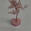 Rose Quartz Crystal Trees for Home Decor, Office Desk Decoration, Chakra Healing Crystals and Stone for Positive Energy, Money, Good Luck, Tree of Life Spiritual Birthday Gifts for Women and Mom