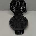 Mueller Heart 5 Waffle Maker, Waffle Iron, Adjustable Browning Control & Nonstick, Cool Touch Handle, Easy to Clean, Small Kitchen Appliances