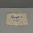 Nana's Travel Bag Mothers Day Makeup Bag Nana Grandma Gifts Grandma Birthday Gifts Funny Coloful Floral Cosmetic Bag for Women Nana Gigi Mimi Nanny Granny Chirstmas Appreciation Retirement Gifts