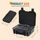 Carrying Case for Switch: Hard Shell Case with Built-in EVA Storage | 2021 OLED Model Waterproof Protection + Accessories Organizer