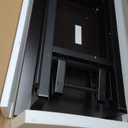 Need Folding Desk - 31 1/2" No Assembly Foldable Small Computer Table,Sturdy and Heavy Duty Writing Desk for Small Spaces, Black&Black Frame