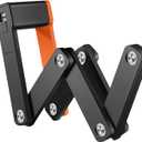 kingsea Folding Bike Lock,Heavy Duty Alloy Steel Anti Theft Security Bicycle Locks, Compact 2.06 Ft Bike Chain Lock with Mounting Bracket and 3 Keys,for Bike/Electric Bikes/Scooters