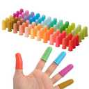 Mr. Pen- Hot Glue Gun Finger Protectors, 72 pcs, Assorted Colors Silicone Finger Protectors, Bulk Rubber Fingers Tips, Rubber Finger Covers, Rubber Finger Tips Protector, Finger Grip