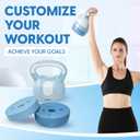 Yes4All Kettlebell Sets, Adjustable Kettlebell Set for Strength Training, Kettlebells Adjustable Weight for Versatile Workouts