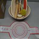 Banneton Bread Proofing Basket Set, 11 Inch Sourdough Proofing Basket and Bread Baking Supplies-Bread Lame, Danish Whisk, Bowl & Dough Scraper, Brush, (Rattan, 10in Round +10in Oval+1 Set Jar Kit)