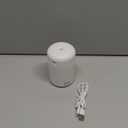 Portable Mini Humidifier, Colorful, Cool Mist, USB Powered. Perfect for Bedroom, Office & Car (300ml, White)