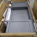 Intercon San Mateo Home Office 62" Wide Executive Desk with 7 Drawers, Gray Furniture