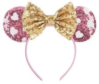 Sequin Bow Headpiece, Birthday Party HairBand for Women
