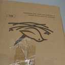 Bird Baths for Outdoors Heavy Duty, 35.5in Detachable Birdbaths for The Garden Clearance, Bird Bath Bowl Spa & Birdfeeder with Metal Stake Stand for Outdoors Garden, 4 Spiky Feet (C) (White)