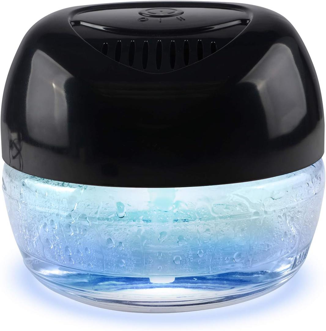 Purifier Air Washer, Air Fresher Aroma Diffuser for Home, Office, Air Purifier with Night Light (Black)