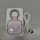 Portable Travel Charger for Apple Watch Series 8,Wireless iWatch Charger 1200mAh Power Bank with Charging Cable, Purse Keychain Smart Watch Charger for Apple Watch Series 10/9/8/7/6/SE/5/4/3/2/1/UItra (Purple)