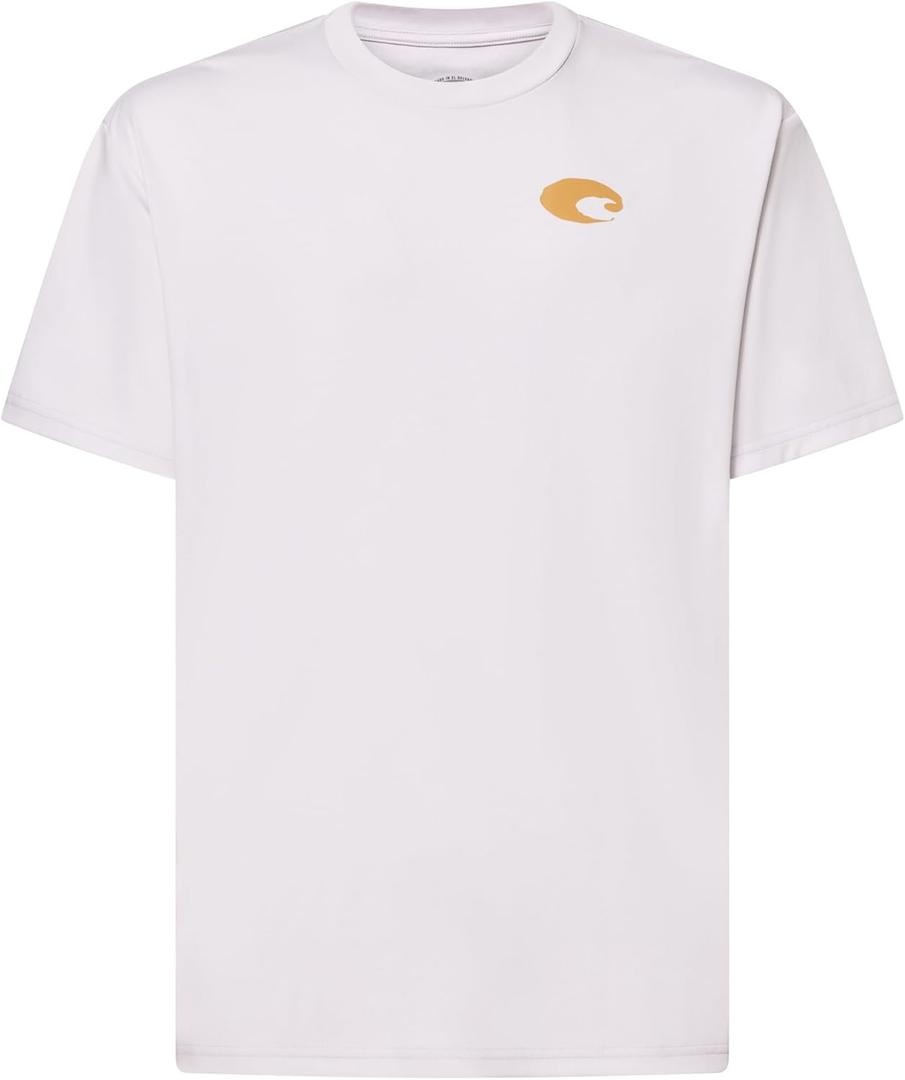 Costa Del Mar Men's Tech Costa Salmon Scene T-Shirt (L)