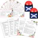 Syhood Mother's Day Friendly Feud Card Game with 2 Answer Buzzers, Family Trivia Quiz Game Night, Fun Party Activities for Adults, Office, Classroom, Large Group and Team Building