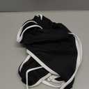 ESONLAR Women's Sexy Plunging V Neck Bathing Suit Open Back One Piece Swimsuits (Medium, Black and White)