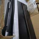 Hall Tree with Storage, Coat Rack with Shoe Storage, 6-in-1 Farmhouse Hall Tree with 7 Hooks, Shoe Rack with Coat Rack for Entryway, Hallway, 70.9 Inch, Black