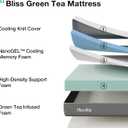 Novilla Bliss Green Tea Memory Foam Twin Mattress