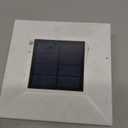 4.5" x 4.5" Composite Solar Deck Post Cap Light for a Trex Transcend Post (White) By Decks of PA - Single Light