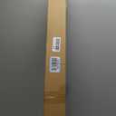 White Tension Curtain Rod 41-166In,Long Outdoor Curtain Rod No Drilling