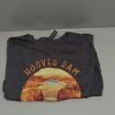 Hoover Dam Retro Distressed Circle Vintage T-Shirt (Gray, XXXL)
