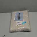 H.VERSAILTEX Upgraded 100% Blackout Curtains 63 Inches Long Back Tab Full Light Blocking Curtain Draperies with Gray Coating for Living Room Thermal Insulated Window Treatment Set of 2 Panels, Natural